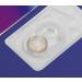Buy Starch-Free Colored Monthly Contact Lenses - Natural Marsala Brown Soft Hydrogel - 2 Pieces + Lens Container - Buy Online on GoSupps.com