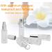 Qukaim Empty Perfume Container Glass Empty Perfume Spray Bottle 5ml Refillable Travel Portable Perfume Atomizer with 6ml Silver Head - Buy Online on GoSupps.com