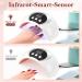 Buy LKE 54W UV Nail Lamp - Portable LED Nail Dryer with LCD Display 3 Timers & USB Charging for Gel Nails - Buy Online on GoSupps.com