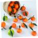 ABOOFAN Fake Fruits 50 Pcs Faux Oranges Decor Artificial Oranges Model Decor Artificial Oranges Models Fake Food Model Orange Home Decor Imitation Oranges Adornment Fruit Foam Reward As Shownx5pcs 4.4X3.4X3.4CMx5pcs - Buy Online on GoSupps.com