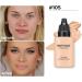 Beauty Black Matte Long Lasting Liquid Foundation Dark Concealer High Coverage Liquid Foundation (Size : 105) - Buy Online on GoSupps.com