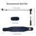 Decompression Back Belt for Pain Relief - Adjustable Lower Back Traction Device for Men & Women | One Size Fits 29-49 inches (Blue - Buy Online on GoSupps.com