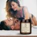 Scented Massage Candle - Coconut & Almond Oils - 3.5Oz Soy Wax - Relaxing Aromatherapy Candle for Skin Care and Calming Beauty - Buy Online on GoSupps.com