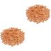 ABOOFAN 2pcs 1 Simulation Peanut Simulated Nut Artificial Groundnut Kernels Fake Dried Fruits Imitation Peanut Adornment Scene Adornment Simulation Fake Fruit Fake Nut Model Corn Pvc