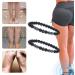 Black Obsidian Slimming Foot Chain | Anti-Swelling & Lymphatic Drainage Therapy Bracelet - Buy Online on GoSupps.com