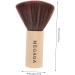 Beaupretty Record Cleaning Brush Short Handle Brush Cheekbone Blusher Face Brush Powder Brush Short Handle Makeup Brush Women Facial Brush Miss Make up Wooden Handle Foundation - Buy Online on GoSupps.com