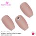 Bling Art False Nails - Beige Matt Ballerina Coffin | 24 Artificial Long Tips with Glue | International Shipping - Buy Online on GoSupps.com