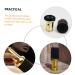4-Piece Retractable Powder Brush Set - Gold Body & Face Makeup Brushes for Shaving Bronzer & Cleaning | Perfect for Professionals - Buy Online on GoSupps.com
