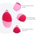 SHERCHPRY 2pcs Silicone Ice Cube Tray & Roller - Facial Massage Tools for Lifting & Cooling | Red Ice Roller Globes - Buy Online on GoSupps.com
