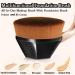 Velisy Hexagon Foundation Makeup Brush Multifunctional Makeup Brush Face Brushes Makeup Flat Top Hexagon Face Makeup Brushes (2pcs Black) 2pcs Black - Buy Online on GoSupps.com