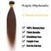 SEGO 24-Inch Brazilian Human Hair Bundles - 100% Unprocessed Virgin Straight Extensions | Dark Brown Weave (60cm 100g) - Buy Online on GoSupps.com