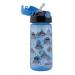 Nuby PP Cup with Soft Straw & Snap Fastener - 540ml Blue Straw Bottle for Children & Toddlers (3+ Years) - International Shipping Available - Buy Online on GoSupps.com