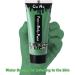 Go Ho Green Cream Face Body Paint - Water Based 2.37 Oz (70ml) for Adults & Children | SFX Cosplay, Halloween, St. Patrick's Day - Buy Online on GoSupps.com