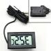 Mini Thermometer with Probe for Aquarium & Water Tank - Digital Temperature Display 1m-5m Black Cable - Buy Online on GoSupps.com