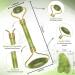 Jade Roller and Gua Sha Set for Face, Eye, Neck, and Body - Skin Tightening, Lymphatic Drainage, Wrinkle Reduction Tool - Buy Online on GoSupps.com