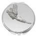 Pheasant In Flight Compact Mirror Handbag Gift With Free Engraving 270