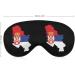 Serbia Flag Sleep Mask | Adjustable Eye Cover for Travel and Nap | Blocks Light for Men and Women - Buy Online on GoSupps.com