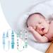 Buy Pack of 4 Multi-Colored Washable Baby Pacifier Clips with Holders - Blue Pacifier Chains for Secure Feeding - Buy Online on GoSupps.com