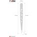 Rubis Evolution 2in1 Tweezers - Pointed & Fine Splinter Tweezers for Ingrown Hair Eyebrow Plucking - Elegant Swiss Quality - Buy Online on GoSupps.com