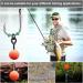 Ottymo 20 Screw Bait & 50 Hook Stopper Bait Screws Stainless High Toughness Carp Fishing Accessories - Buy Online on GoSupps.com