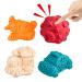 Dankek activity rattles balls sensory squeezing ball toys develop fine motor skills and sensory game - structured hand -grip balls multi -sensory balls gift for newborns