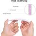 12Pcs Professional Nail Files Double-Sided 180/240 Grit Nail File Nail Files for Acrylic Nails and Natural Nails Emery Board Nail File Set Washable Manicure Nail Files Nail Supplies (180/240) - Buy Online on GoSupps.com