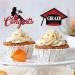 Bekaterea 12PCS 2024 Graduation Hats Cupcake Toppers Graduation girl cake decoration 2024 Grad Graduation Appetizer Dessert Decoration Picks Perfect for Graduation Party mini Cake Decorating Black Gold12 - Buy Online on GoSupps.com