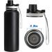Auto Flip Lids for Hydro Flask Water Bottle Wide Mouth 12  16 18  32  40  64 oz  Flip Lids Replacements BPA-Free and Leak Proof 2 auto flip - Buy Online on GoSupps.com