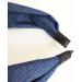 Denim Fabric Bowknot Headband Wide Knotted Hair Band Big Bow Hair Hoop Cute Turban Headband Cross Knot Headwear for Teen Girls Dark Blue - Buy Online on GoSupps.com