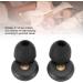 Noise Reducing Silicone Earplugs | Reusable Noise Cancelling Ear Plugs for Sleep Concerts Work & Study (Black) - International Shipping Available - Buy Online on GoSupps.com