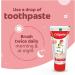 Colgate Kids Anticavity Toothpaste with 0% Artificial Substances SLS Free for Cavity Protection (3-5 Years 160g/80g x 2 Natural Strawberry Flavour) - Buy Online on GoSupps.com