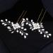 5 Pieces Bridal Bead Headdress | Elegant Pearl & Rhinestone Hair Jewelry for Weddings | Retro Fashion Hairpins for Brides & Festivals - Buy Online on GoSupps.com