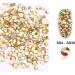 Dowarm 2650 Pieces Non Hotfix Flatback Crystals - Metal Sunlight/Gold - 6 Sizes 1.5mm to 6.5mm - Glass Rhinestones for Crafts, Nails, Face Art & Clothes - Buy Online on GoSupps.com