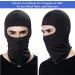 Balaclava Ski Mask - Full Face Windproof Cover for Men & Women | Sun UV Protection Scarf for Outdoor Sports - Black - Buy Online on GoSupps.com