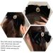 FRCOLOR Bowknot Pearl Hair Pearl Hair Barrettes Hairpins Hair for Women Hair Accessories for Women Barrettes for Women Hair Decoration Hair Pin Hair Clip Miss Cloth Big Hairpin The Flowers - Buy Online on GoSupps.com
