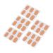 Foot Callus Cushion Soft Cotton 30pcs Distribute Pressure Reliable Adhesion Corn Cushions Patches Prevent Rubbing Skin Color for Daily Use