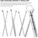 Stainless Steel Ear Wax Removal Tool Set - Ear Camera, Spoon, and Pick for Men and Women - Ear Cleansing and Wax Removal Kit - Buy Online on GoSupps.com