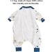 Chilsuessy 100% Cotton Baby Sleeping Bag with Feet 1.5 Tog | Spaceship Design | Anti Kick Wearable Blanket for Boys and Girls | 4-5 Years - Buy Online on GoSupps.com
