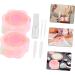SKISUNO Girl Eyelid Sticker 1 Set Lace Double Eyelid Sticker Lifting Belt Invisible Eyelid Tape Makeup Invisible Eyelid Sticker 5.3x5.3cm As Shown - Buy Online on GoSupps.com