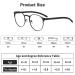 Retro Reading Glasses for Men & Women - +2.00 Photochrome Light Readers | Anti-Eye Load Computer Glasses in Blue - Buy Online on GoSupps.com