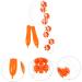 Lurrose 4-Piece Spherical Backing Strips - Multi-Tools Self-Massage Device for Muscle Recovery | Rolling Lymph Massage Gel & Magnetic Pearls - 115x5.6cm | Buy Now! - Buy Online on GoSupps.com