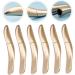 SKISUNO 18 Pcs Eyeliner Empty Tube Accesories oil Lash Empty Mascara Bottle DIY Tubes Wand Golden Abs - Buy Online on GoSupps.com