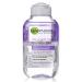 Garnier eyes make -up remover 2in1 waterproof maintains the eyelashes with arginine removes waterfests make -up skin natural 6 x 125 ml