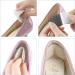 TSHAOUN Heel Cushion Pads for Kids & Women - 8 Pairs Inserts with Strong Sticky Backing - Prevent Grind Feet - Black Beige - Buy Online on GoSupps.com