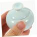 MAGICLULU cream tea cosmetic pot jars cosmetic container cream jar dreadlock fabric beads small braid seal small filling empty cream jar skin care products 4.7x4.7cm Sky-blue - Buy Online on GoSupps.com