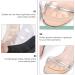 Buy SOLUSTRE Non-Slip Heel Inserts - 4 Pairs Metatarsal Pads for Foot Care | Invisible Flannel Insole Pads for Girls & Running - Buy Online on GoSupps.com