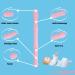 Nopperz Toothing Aid Double Pack - BPA-Free Silicone Bite Ring & Tube for Happy Babies | Colorful Teething Relief in Beige & Pink | International Shipping Available - Buy Online on GoSupps.com
