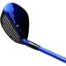 Japan WaZaki Hybrid Iron USGA R A Rules Single Golf Club with Cover WLIIs Model Black Blue Finish 65g Graphite Shaft 0.5" Plus Length 15 Degrees - Buy Online on GoSupps.com