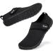 Racqua Water Shoes - Men's Women's Barefoot Quick Dry Aqua Shoes - Size 11.5 Women/10.5 Men - HD134 Black - Buy Online on GoSupps.com