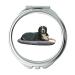 Mirror Compact Mirror Dog Bernese Mountain Dog View Herding Dog pocket mirror portable mirror